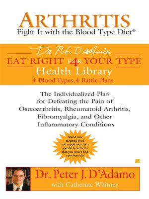cover image of Arthritis: Fight it with the Blood Type Diet